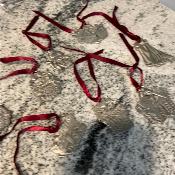 Lot of Longaberger Christmas ornaments - Picture 2 of 6